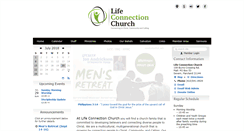 Desktop Screenshot of lifeconnectchurch.org